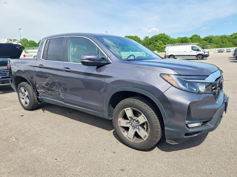2025 Honda Ridgeline VIN 5FPYK3F50SB040219 COPART salvage auction — REAR END, Ma - Certificate Of Title, sold $18,600 on 2026-07-20 (photo 4)
