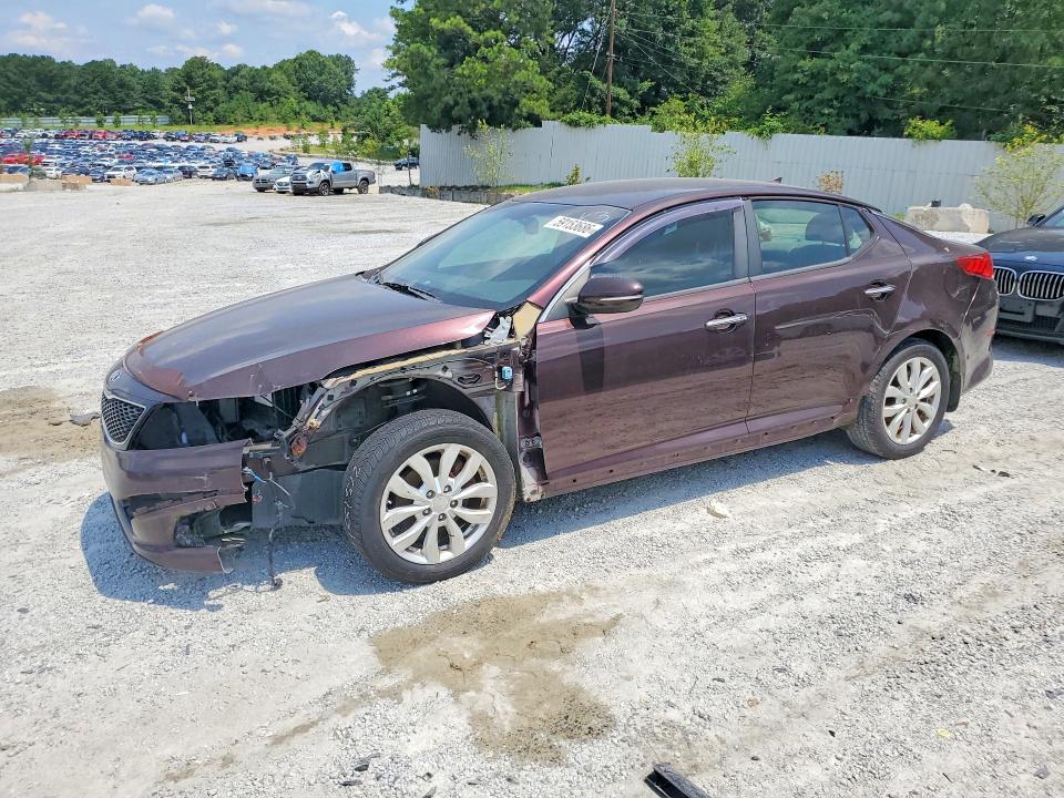 2015 Kia VIN 5XXGN4A75FG445148 COPART salvage auction — FRONT END, Ga - Certificate Of Title, sold $750 on 2026-07-27 (photo 1)
