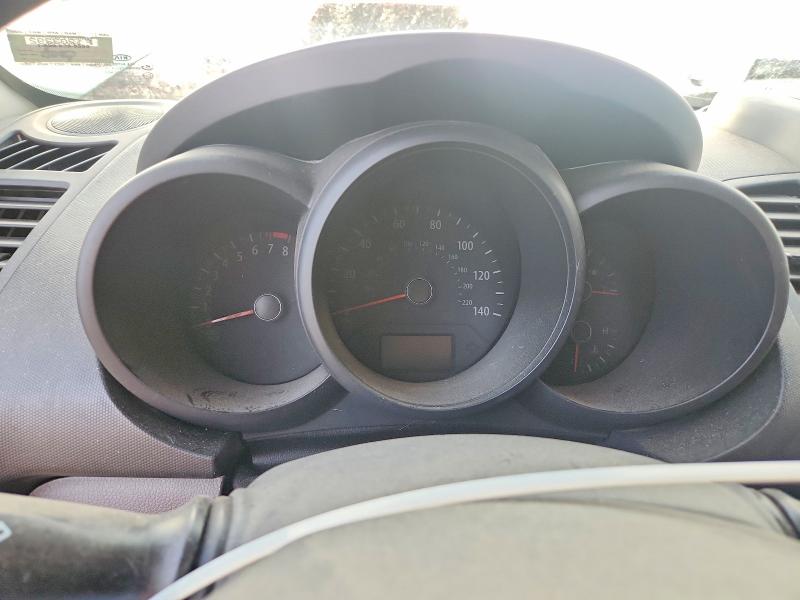 2012 Kia Soul VIN KNDJT2A56C7445078 COPART salvage auction — REAR END, Mo - Salvage Certificate Of Title, sold $550 on 2026-07-30 (photo 9)