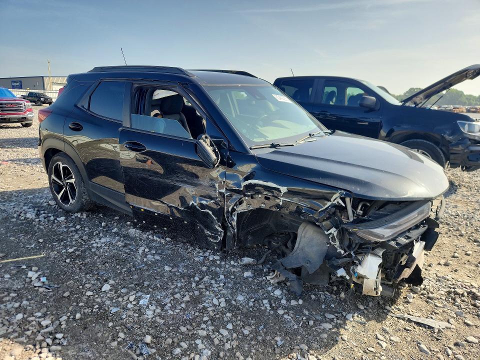 2022 Chevrolet Trailblazer VIN KL79MTSL8NB036063 COPART salvage auction — FRONT END, Va - Certificate Of Title (P), sold $5,800 on 2026-07-29 (photo 4)