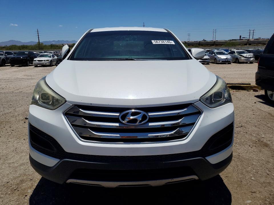 2015 Hyundai Santa fe VIN 5XYZT3LB8FG289113 COPART salvage auction — MECHANICAL, Az - Certificate Of Title, sold $1,300 on 2026-07-09 (photo 5)