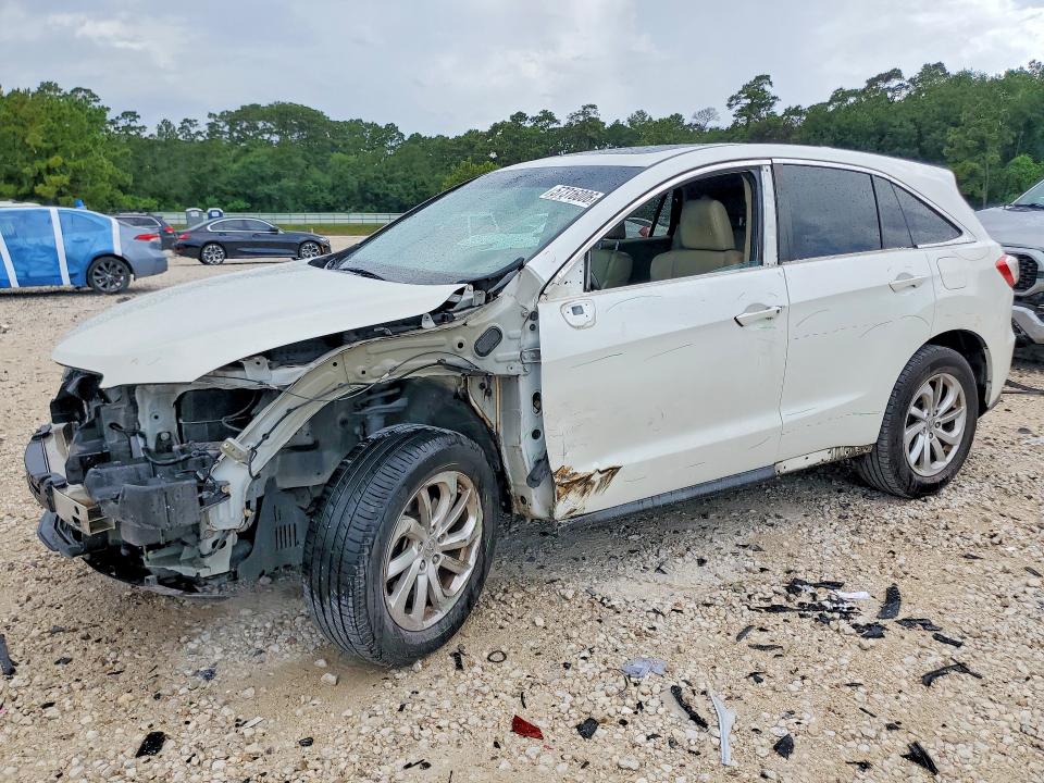 2016 Acura Rdx VIN 5J8TB3H30GL019603 COPART salvage auction — FRONT END, Tx - Certificate Of Title, sold $1,600 on 2026-07-24 (photo 1)
