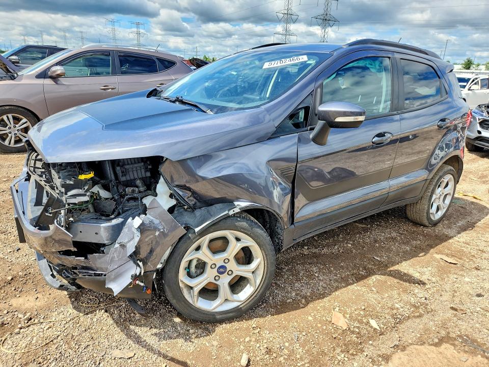 2022 Ford VIN MAJ6S3GL5NC458604 COPART salvage auction — FRONT END, Il - Salvage Certificate, sold $1,350 on 2026-07-30 (photo 1)