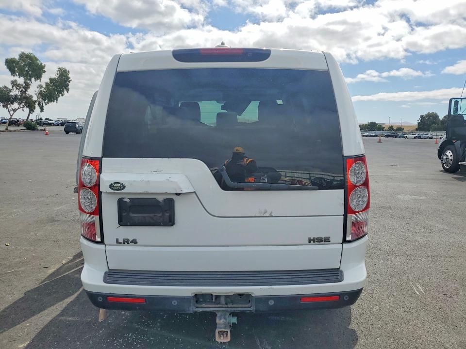 2013 Land rover Lr4 VIN SALAK2D49DA671957 COPART salvage auction — SIDE, CA - SALVAGE CERTIFICATE, sold $725 on 2026-07-20 (photo 6)