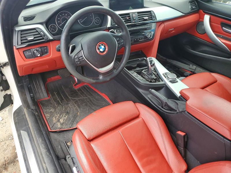 2016 BMW 4 series VIN WBA3R5C54GK373447 COPART salvage auction — FRONT END, Mi - Certificate Of Title, sold $300 on 2026-07-28 (photo 8)