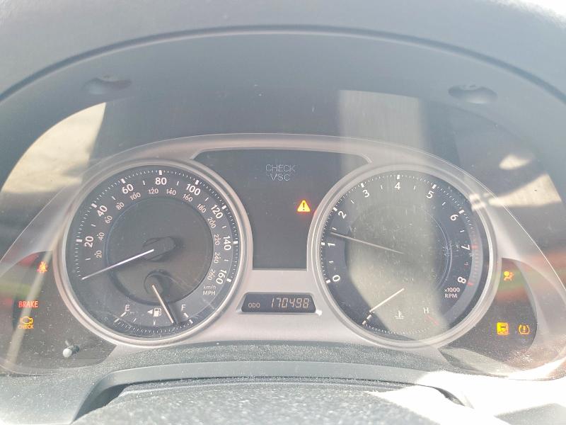 2007 Lexus Is VIN JTHBK262072030877 COPART salvage auction — REAR END, Sc - Cert Of Title-Salvage, sold $2,100 on 2026-07-06 (photo 9)