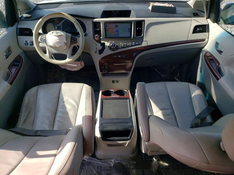 2012 Toyota VIN 5TDYK3DC5CS219752 COPART salvage auction — FRONT END, In - Cert Of Title-Salvage Title, sold $1,300 on 2026-07-07 (photo 8)