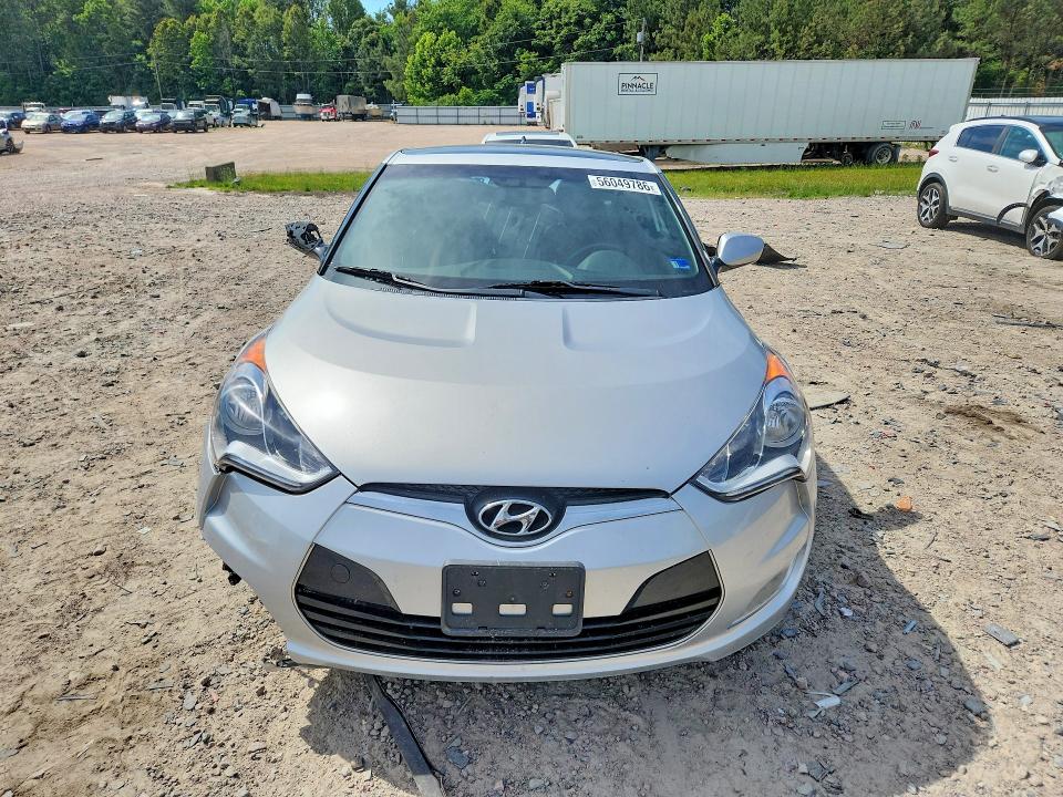2016 Hyundai Veloster VIN KMHTC6AD9GU273008 COPART salvage auction — FRONT END, Va - Cert Of Title - Salvage, sold $1,150 on 2026-07-13 (photo 5)