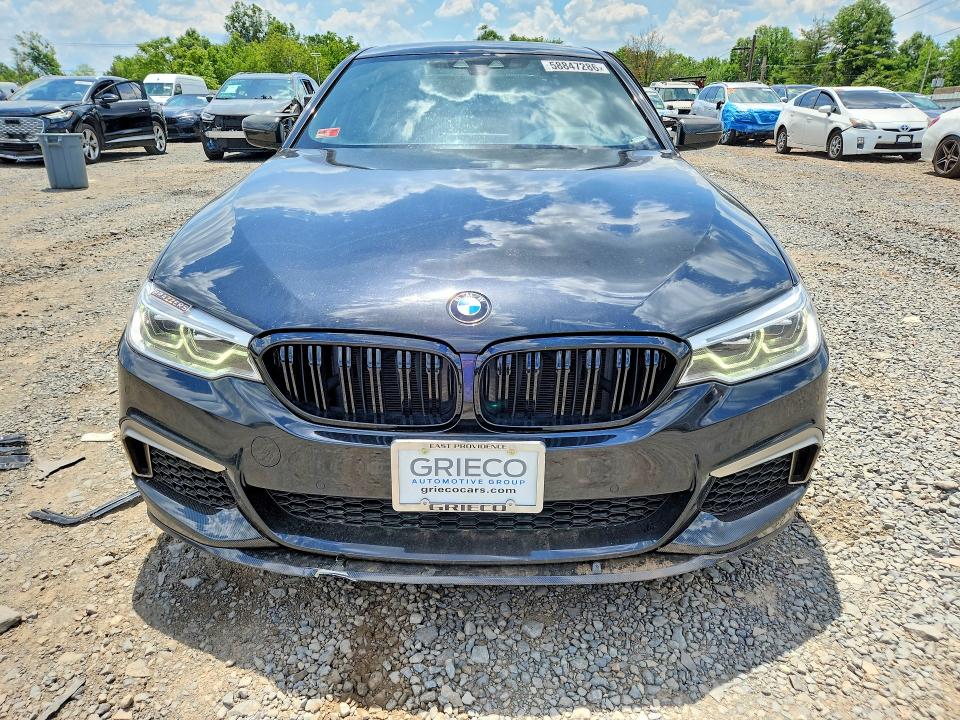 2018 BMW M550i xdrive VIN WBAJB9C58JB035348 COPART salvage auction — SIDE, RI - CERTIFICATE OF TITLE, sold $11,500 on 2026-07-16 (photo 5)