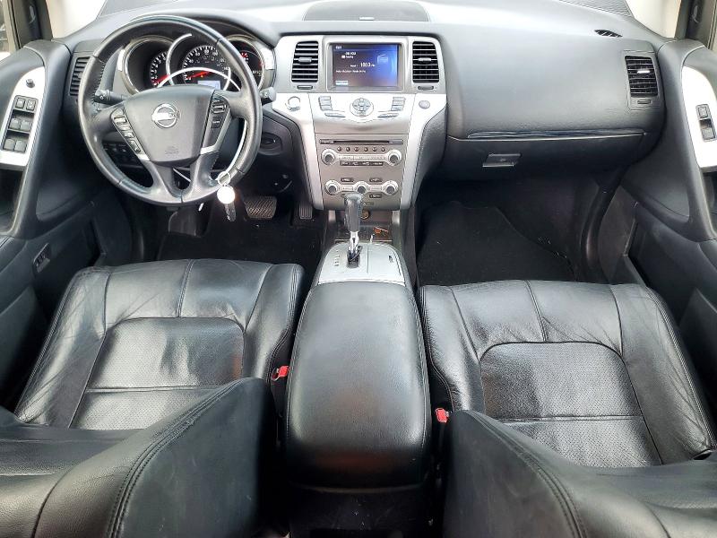 2013 Nissan Murano VIN JN8AZ1MU6DW205097 COPART salvage auction — REAR END, Tx - Salvage Vehicle Title, sold $850 on 2026-07-17 (photo 8)