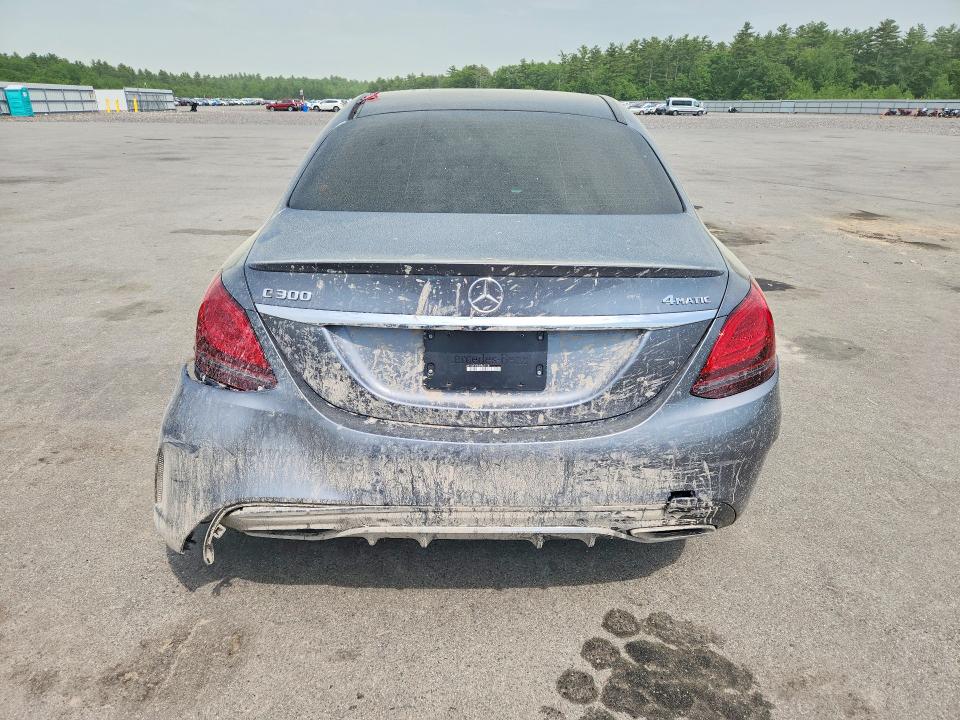 2021 Mercedes-benz C-klasse VIN W1KWF8EBXMR651581 COPART salvage auction — FRONT END, Me - Cert Of Title-Salvage Collisio, sold $4,800 on 2026-07-17 (photo 6)