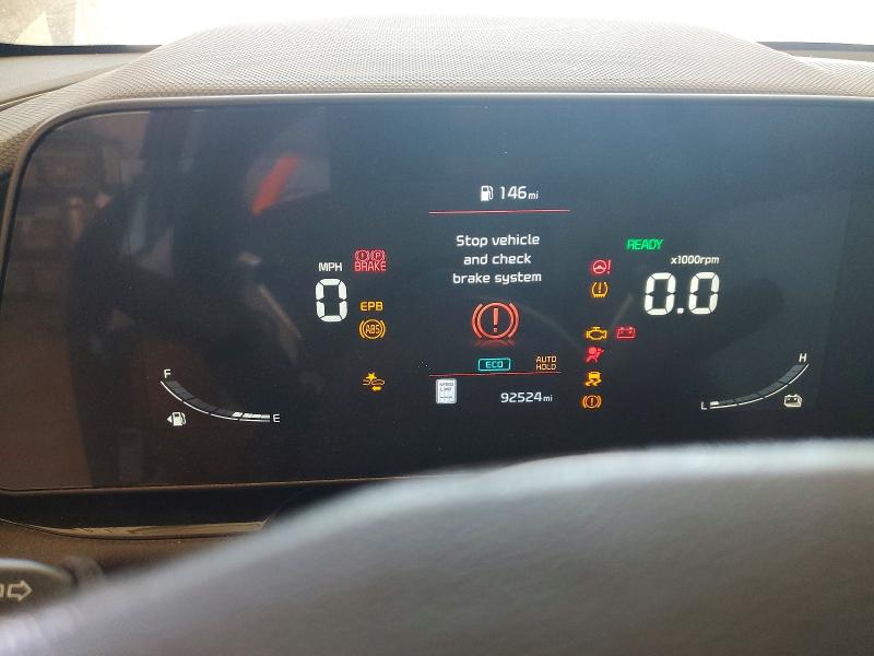 2023 Kia Niro VIN KNDCR3LE3P5053333 COPART salvage auction — REAR END, Salvage Title, sold $100 on 2026-07-24 (photo 9)