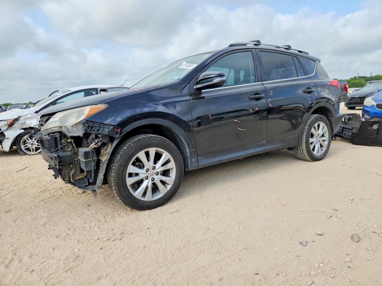 2015 Toyota RAV4 VIN 2T3YFREV1FW150438 COPART salvage auction — Front End, TX - SALVAGE VEHICLE TITLE, sold $5,600 on 2026-07-09 (photo 1)