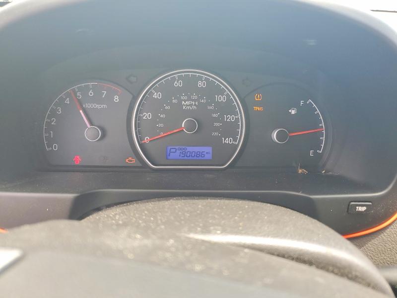 2010 Hyundai Elantra VIN KMHDU4AD8AU934122 COPART salvage auction — FRONT END, Fl - Cert Of Ttl-Rebuilt&Slvg Rbld, sold $300 on 2026-07-02 (photo 9)