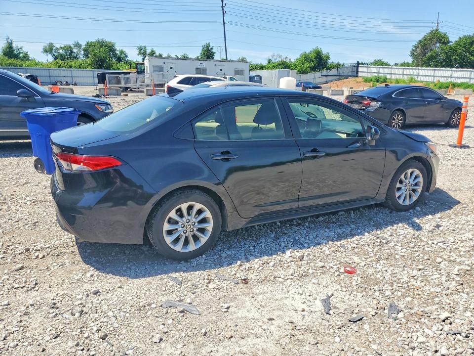 2020 Toyota Corolla VIN JTDVPRAE4LJ084211 COPART salvage auction — HAIL, Mo - Certificate Of Title, sold $8,600 on 2026-07-14 (photo 3)
