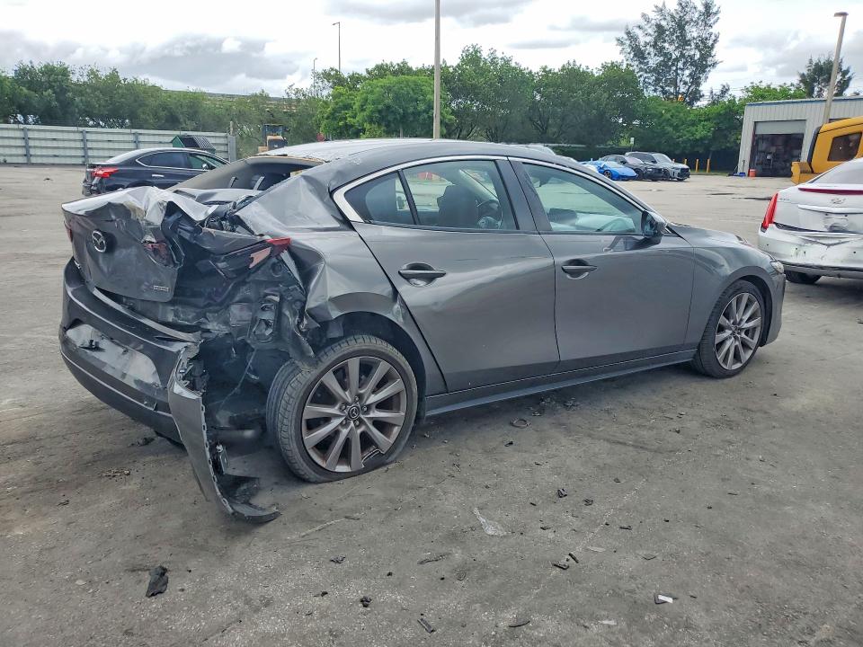 2021 Mazda VIN JM1BPABL2M1338470 COPART salvage auction — REAR END, Fl - Certificate Of Destruction, sold $2,600 on 2026-07-15 (photo 3)