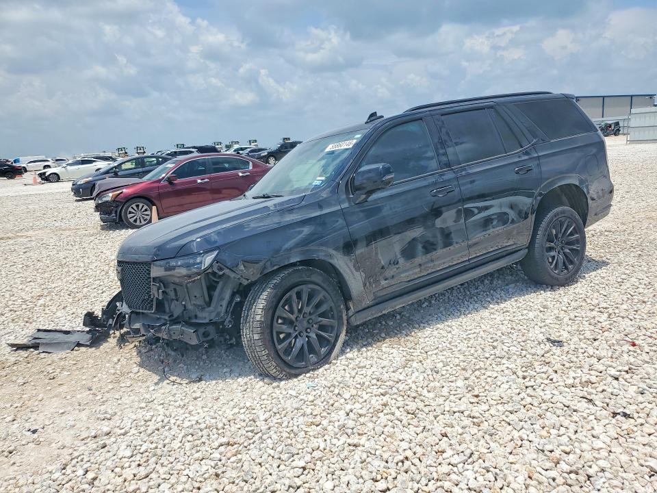 2023 Cadillac VIN 1GYS4FKL6PR525278 COPART salvage auction — FRONT END, Tx - Salvage Vehicle Title, sold $27,750 on 2026-07-09 (photo 1)