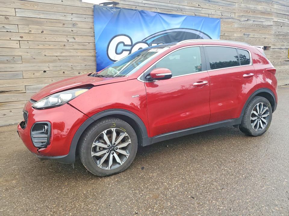 2017 Kia Sportage VIN KNDPNCAC5H7267342 COPART salvage auction — FRONT END, Mi - Certificate Of Title, sold $1,200 on 2026-07-07 (photo 1)