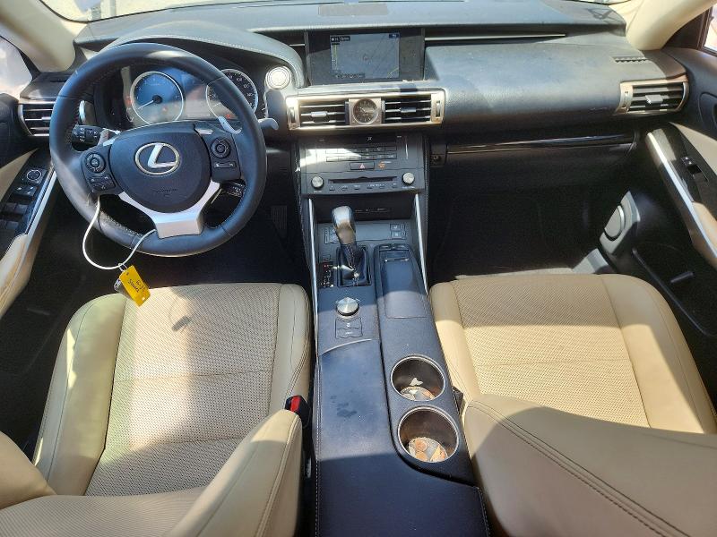 2015 Lexus Is 250 VIN JTHBF1D25F5060536 COPART salvage auction — FRONT END, Ca - Salvage Certificate, sold $400 on 2026-07-21 (photo 8)