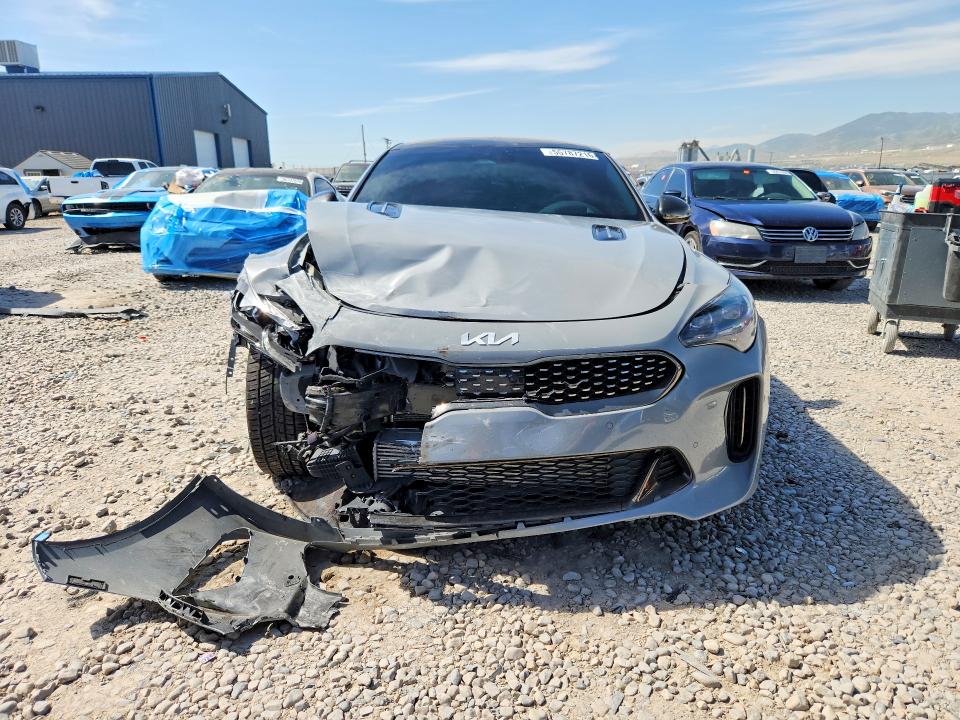 2023 Kia VIN KNAE55LC4P6134556 COPART salvage auction — FRONT END, Ut - Salvage Certificate, sold $8,200 on 2026-07-24 (photo 5)