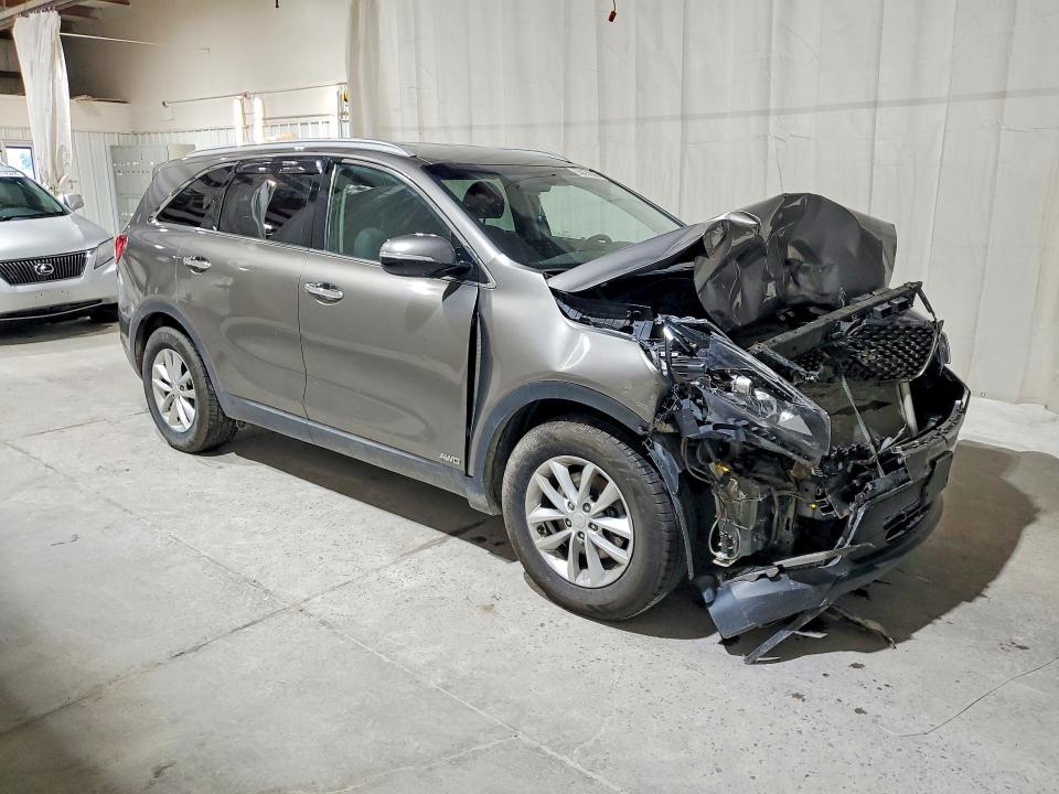 2018 Kia Sorento VIN 5XYPGDA38JG410891 COPART salvage auction — FRONT END, Pa - Certificate Of Salvage, sold $775 on 2026-07-20 (photo 4)