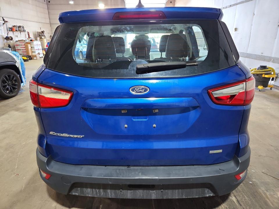 2020 Ford Ecosport VIN MAJ3S2FE9LC320514 COPART salvage auction — FRONT END, Mi - Certificate Of Title, sold $250 on 2026-07-24 (photo 6)