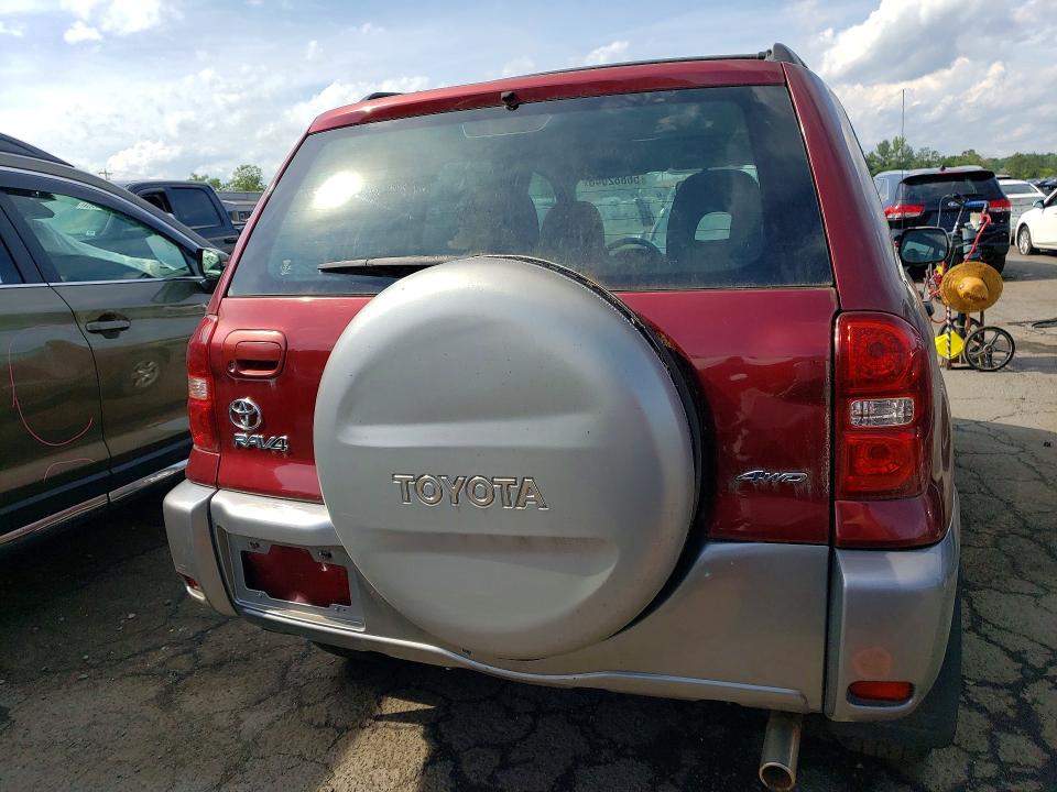 2005 Toyota Rav4 VIN JTEHD20V350065748 COPART salvage auction — MINOR DENT/SCRATCHES, Ct - Certificate Of Title, sold $1,300 on 2026-07-31 (photo 6)