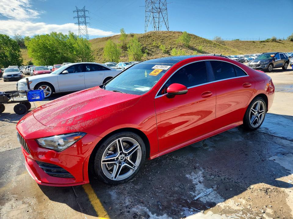 2020 Mercedes-benz Cla-class VIN WDD5J4HB5LN035808 COPART salvage auction — HAIL, Salvage Title, sold $13,100 on 2026-08-24 (photo 1)