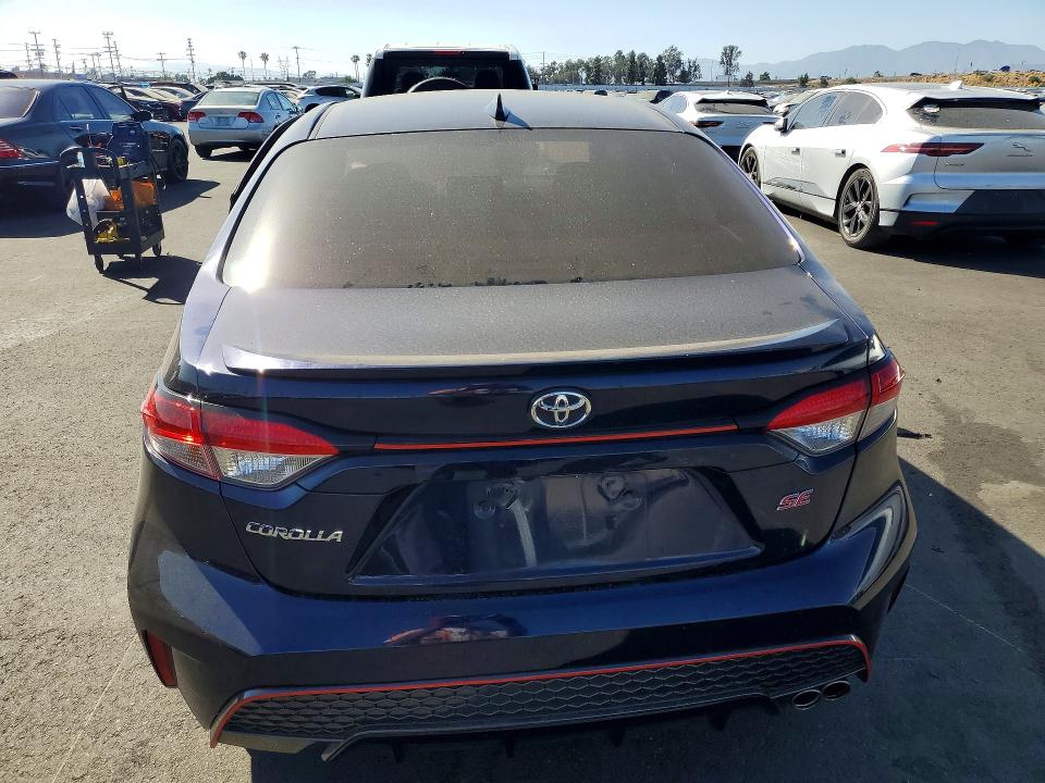 2020 Toyota Corolla VIN 5YFS4RCE4LP039290 COPART salvage auction — SIDE, Ca - Salvage Certificate, sold $5,500 on 2026-07-15 (photo 6)