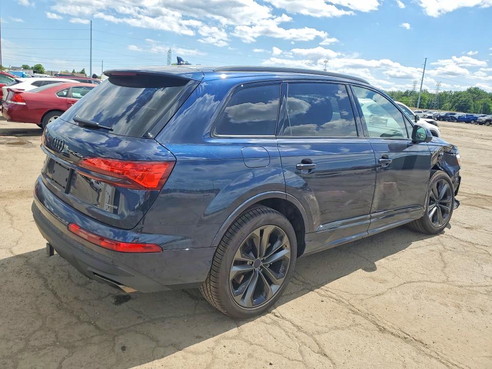 2026 Audi Q7 VIN WA1LVBF72TD009434 COPART salvage auction — FRONT END, Mi - Certificate Of Title, sold $27,750 on 2026-07-28 (photo 3)