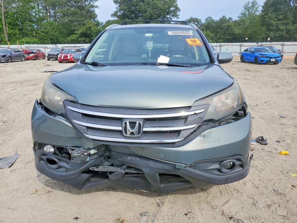 2012 Honda VIN JHLRM4H7XCC023408 COPART salvage auction — FRONT END, Md - Cert Of Salvage > 75% Damage, sold $1,650 on 2026-07-21 (photo 5)