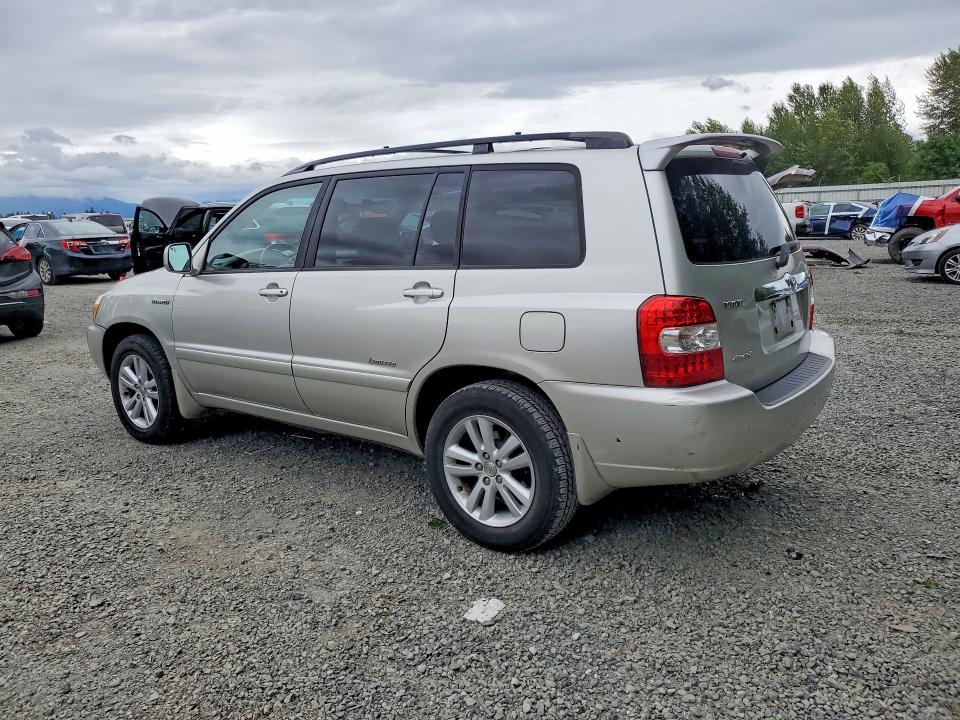 2006 Toyota Highlander hybrid VIN JTEEW21A060026965 COPART salvage auction — FRONT END, WA - BILL OF SALE, sold $600 on 2026-07-20 (photo 2)