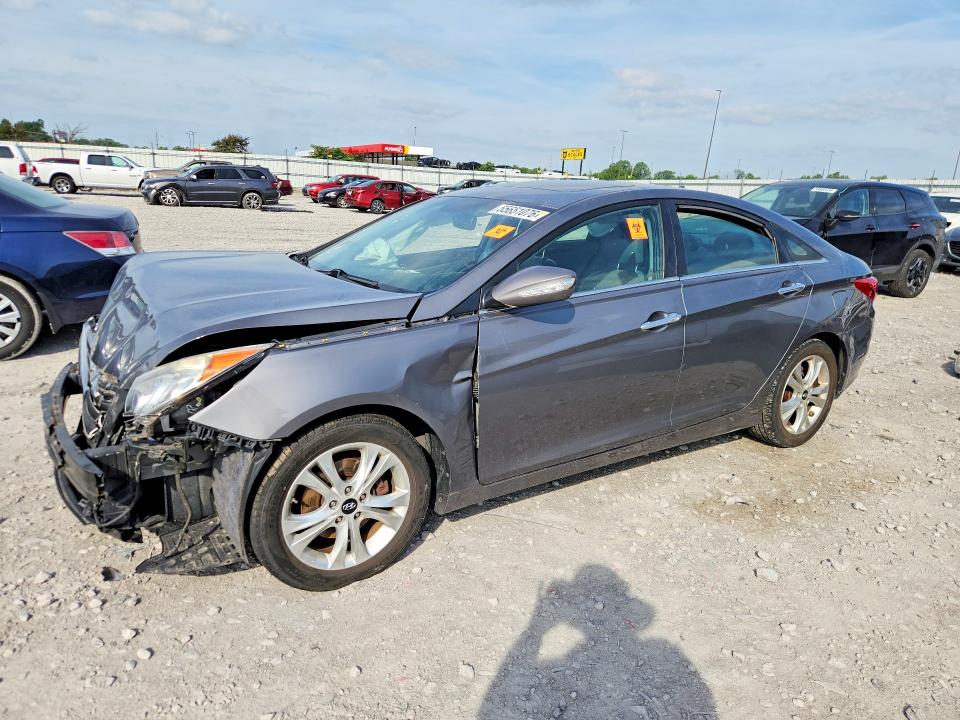 2011 Hyundai Sonata VIN 5NPEC4AC2BH234823 COPART salvage auction — FRONT END, Il - Salvage Certificate, sold $400 on 2026-07-08 (photo 1)