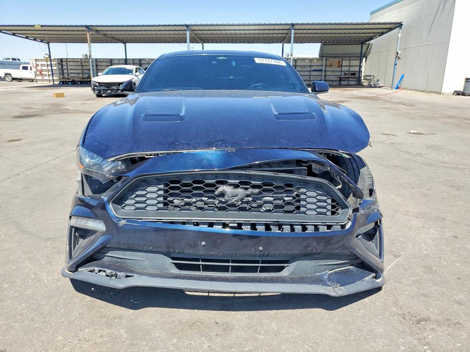 2021 Ford Mustang VIN 1FA6P8TH7M5140759 COPART salvage auction — FRONT END, Tx - Salvage Vehicle Title, sold $3,600 on 2026-07-31 (photo 5)