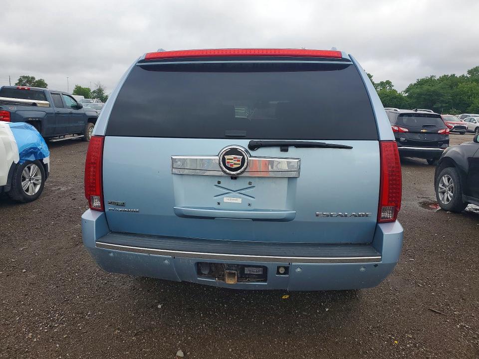 2011 Cadillac Escalade VIN 1GYS4KEF8BR260418 COPART salvage auction — FRONT END, IA - CERT OF TITLE-SALVAGE TITLE, sold $1,700 on 2026-07-31 (photo 6)