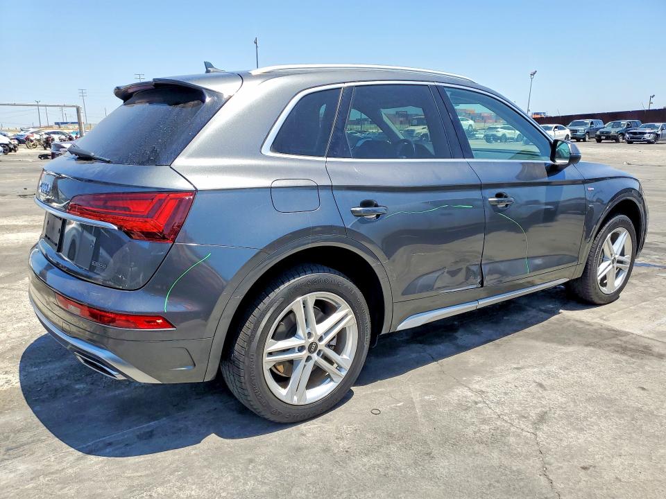 2021 Audi VIN WA1G2AFY0M2047707 COPART salvage auction — SIDE, Ca - Salvage Certificate, sold $14,300 on 2026-07-06 (photo 3)