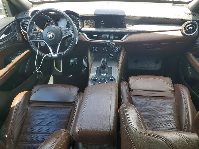 2018 Alfa romeo Stelvio VIN ZASFAKNN7J7B99636 COPART salvage auction — WATER/FLOOD, Ma - Cert Of Title-Salvage, sold $3,500 on 2026-07-27 (photo 8)