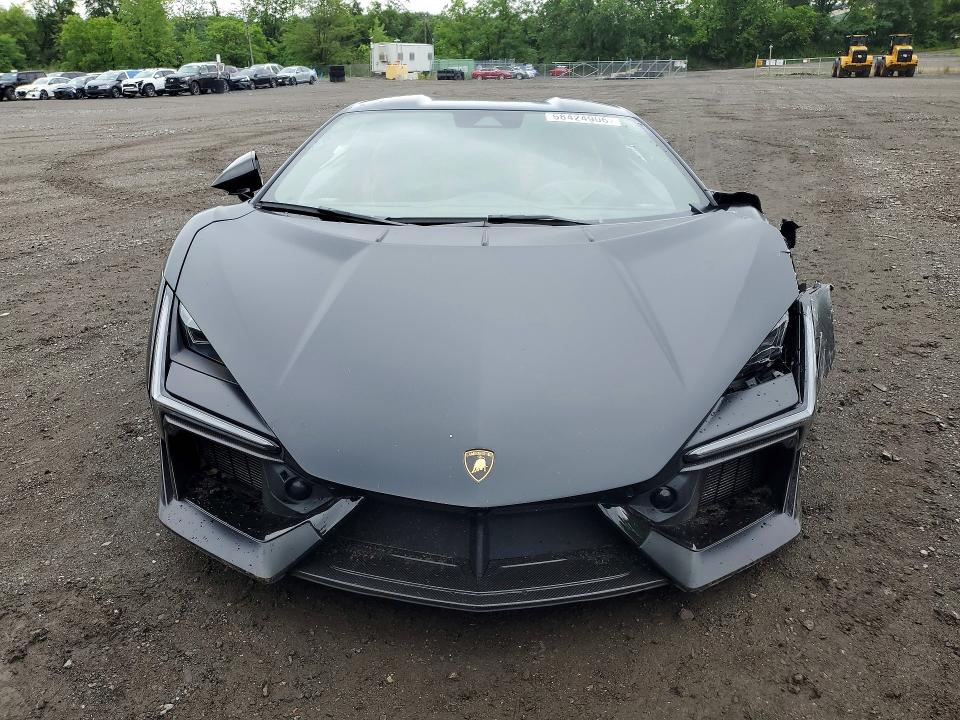 2025 Lamborghini Revuelto VIN ZHWUC1ZM0SLA02105 COPART salvage auction — REAR END, NY - MV-907A SALVAGE CERTIFICATE, sold $170,000 on 2026-08-03 (photo 5)
