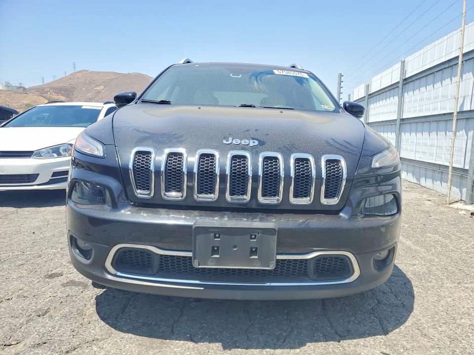 2015 Jeep Cherokee VIN 1C4PJMDS2FW699099 COPART salvage auction — FRONT END, Ca - Salvage Certificate, sold $1,200 on 2026-07-02 (photo 5)