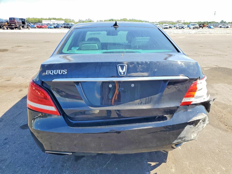 2014 Hyundai Equus VIN KMHGH4JH0EU090989 COPART salvage auction — REAR END, Fl - Certificate Of Destruction, sold $1,100 on 2026-07-13 (photo 6)