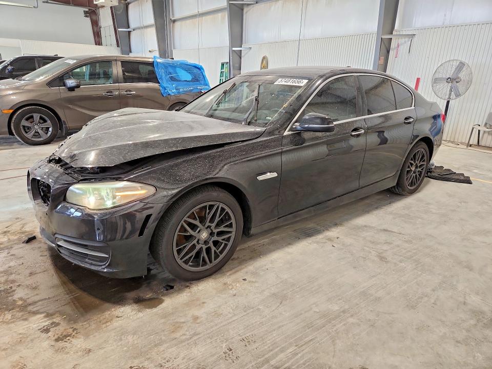 2014 BMW 5er VIN WBA5A7C54ED616588 COPART salvage auction — FRONT END, Ne - Cert Of Title-Salvage, sold $800 on 2026-07-14 (photo 1)