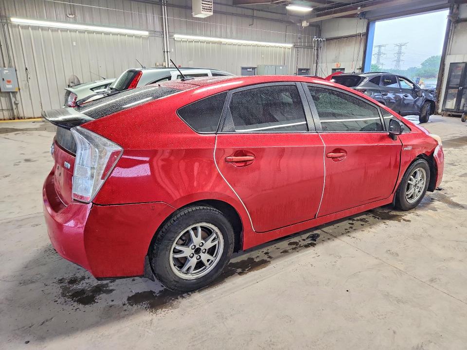 2010 Toyota Prius VIN JTDKN3DU8A0221517 COPART salvage auction — FRONT END, Il - Salvage Certificate, sold $600 on 2026-07-30 (photo 3)