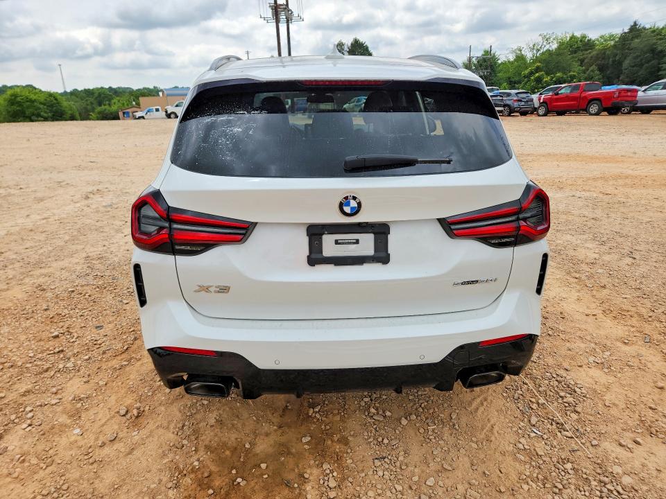 2022 BMW VIN 5UX43DP08N9K41084 COPART salvage auction — SIDE, NC - SALVAGE CERTIFICATE OF TITLE, sold $300 on 2026-07-27 (photo 6)