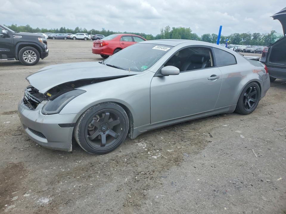 2006 Infiniti G35 VIN JNKCV54E36M716506 COPART salvage auction — FRONT END, Va - Cert Of Title - Salvage, sold $325 on 2026-07-22 (photo 1)