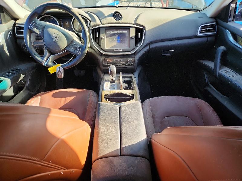 2015 Maserati Ghibli VIN ZAM57RTA0F1135343 COPART salvage auction — MECHANICAL, OR - SALVAGE TITLE CERTIFICATE, sold $4,000 on 2026-08-12 (photo 8)