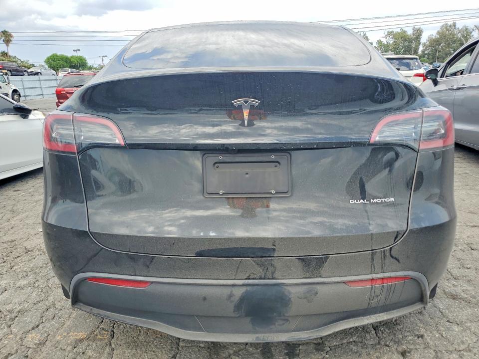 2023 Tesla Model y VIN 7SAYGDEE3PF884606 COPART salvage auction — FRONT END, Ca - Salvage Certificate, sold $9,300 on 2026-07-30 (photo 6)