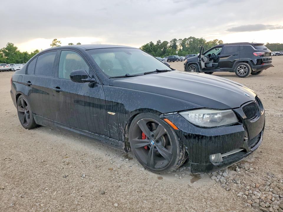 2009 BMW 3 series VIN WBAPM73559E190765 COPART salvage auction — FRONT END, TX - SALVAGE VEHICLE TITLE, sold $1,050 on 2026-07-24 (photo 4)
