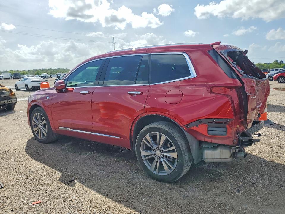 2024 Cadillac VIN 1GYKPCRS0RZ745117 COPART salvage auction — REAR END, TX - SALVAGE VEHICLE TITLE (P), sold $7,400 on 2026-07-16 (photo 2)