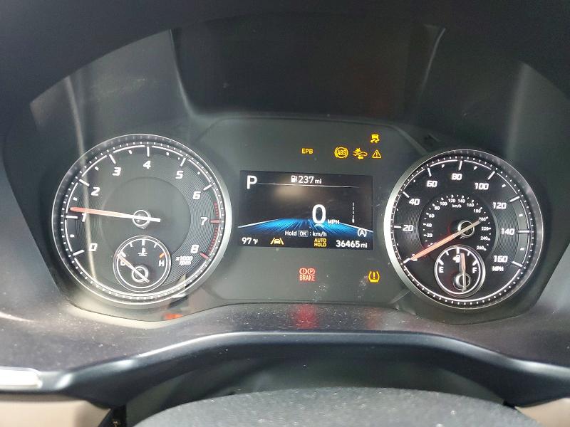 2022 Hyundai VIN 5NMS24AJ6NH446629 COPART salvage auction — REAR END, Tx - Salvage Vehicle Title, sold $6,800 on 2026-07-02 (photo 9)