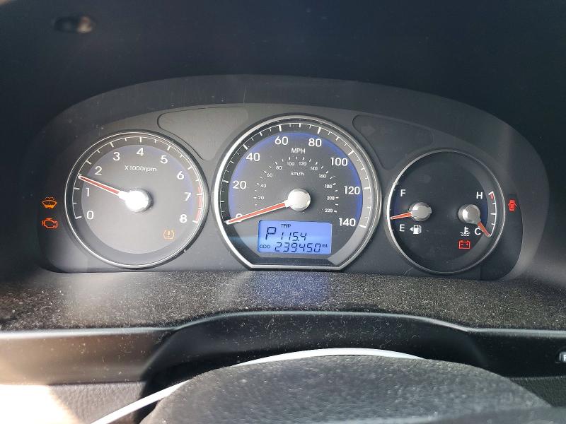 2011 Hyundai Santa fe VIN 5XYZHDAG7BG038986 COPART salvage auction — FRONT END, Pa - Cert Of Title, sold $800 on 2026-07-26 (photo 9)